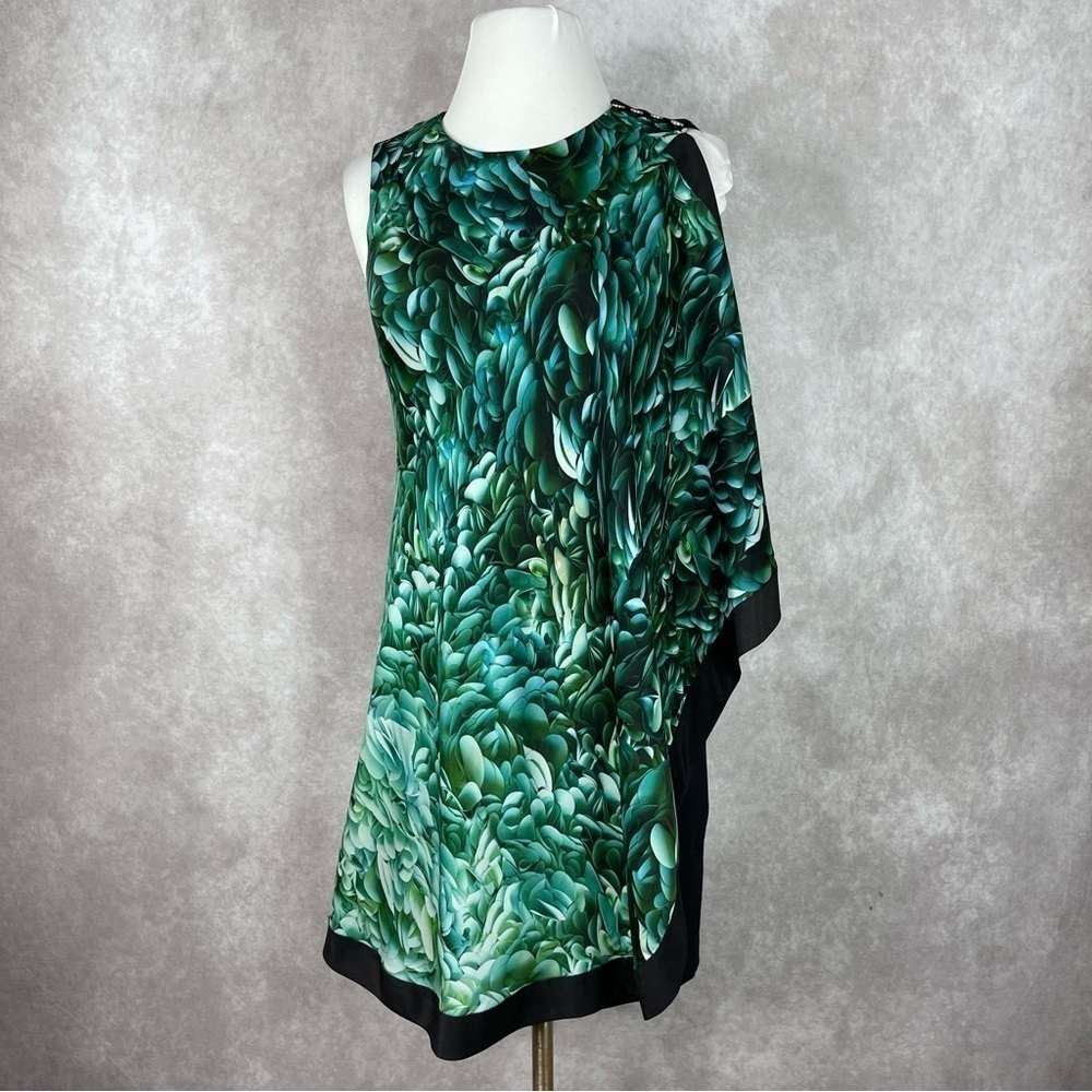Ted Baker London Patra Rosette Dress In Green Women's Size 0 US 2 - Picture 2 of 13